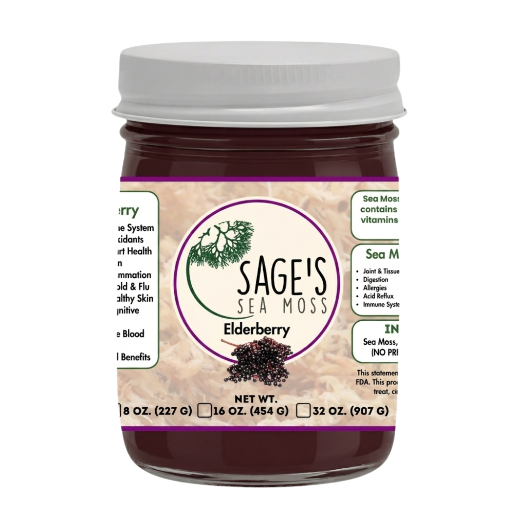 Elderberry Sea Moss Gel