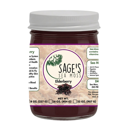 Elderberry Sea Moss Gel