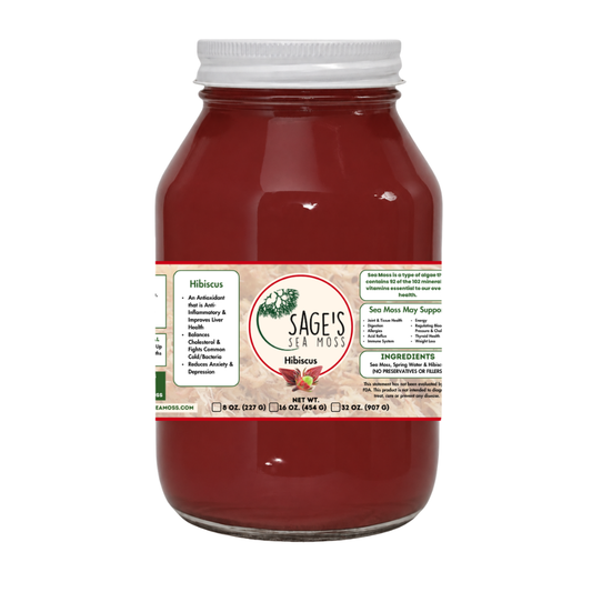 Hibiscus Sea Moss Gel