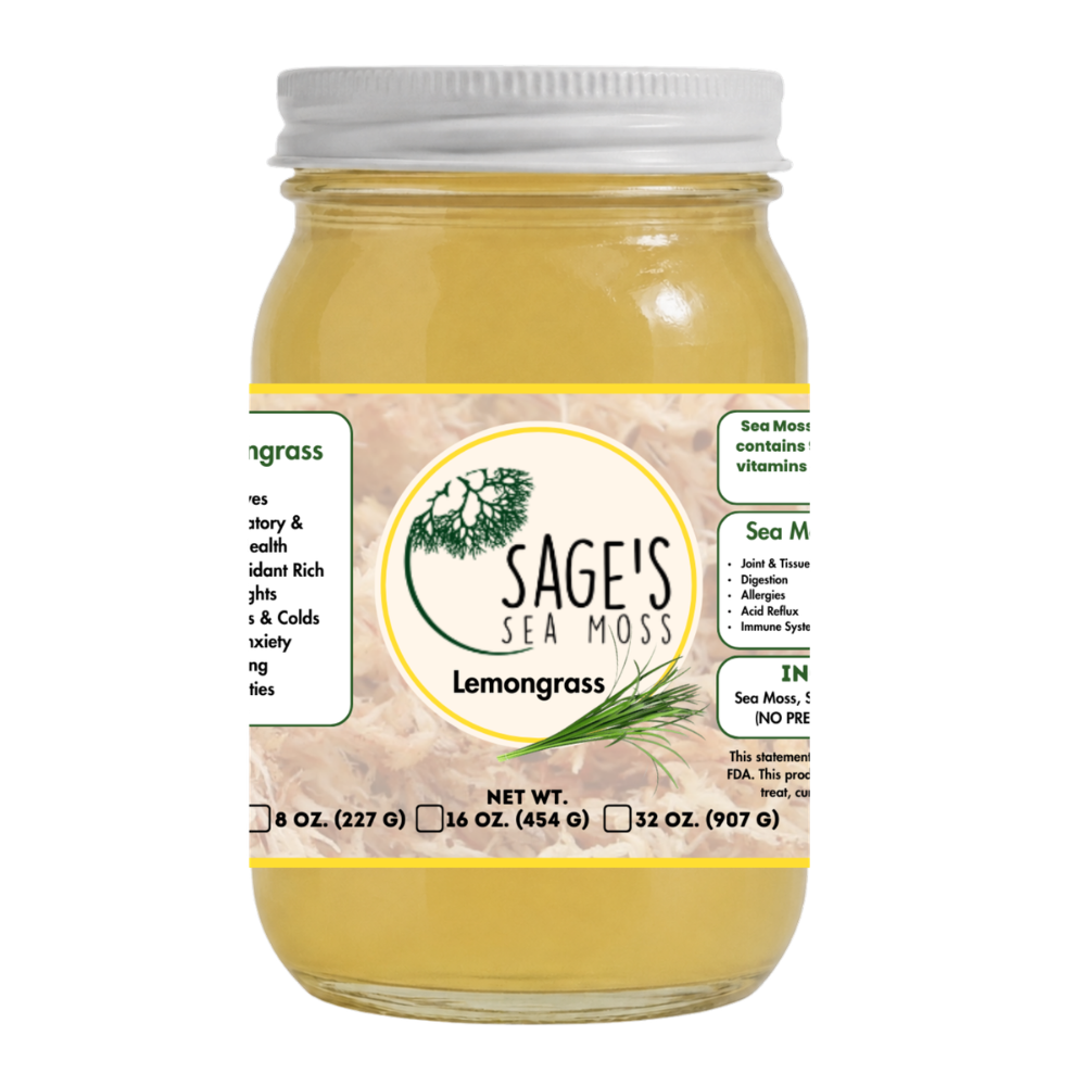 Lemongrass Sea Moss Gel