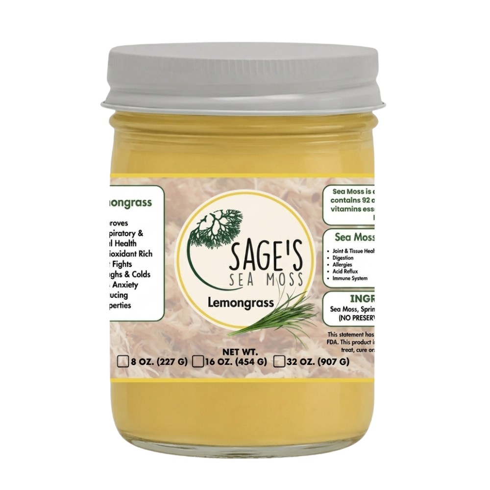 Lemongrass Sea Moss Gel