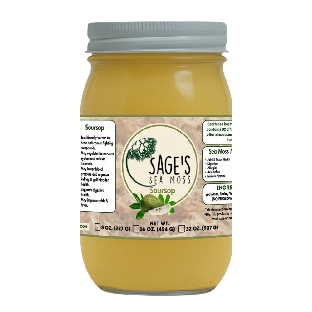 Soursop Sea Moss Gel