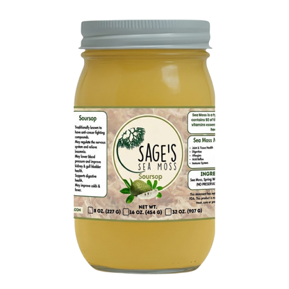 Soursop Sea Moss Gel