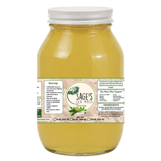 Soursop Sea Moss Gel