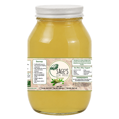 Soursop Sea Moss Gel