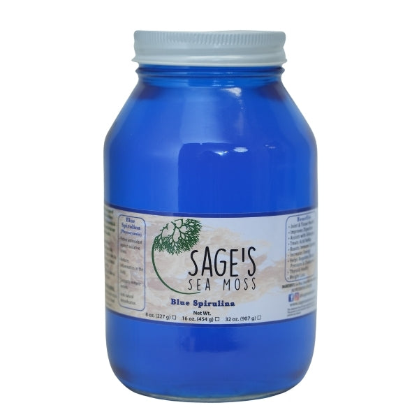 Blue Spirulina Sea Moss Gel