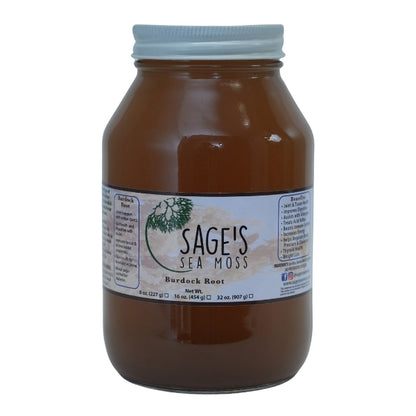Burdock Root Sea Moss Gel