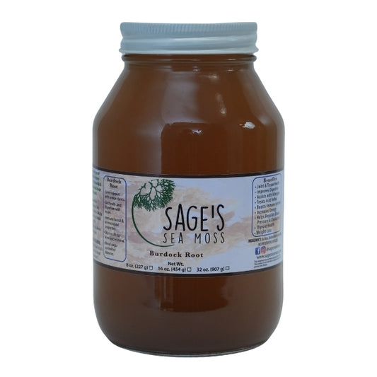 Burdock Root Sea Moss Gel