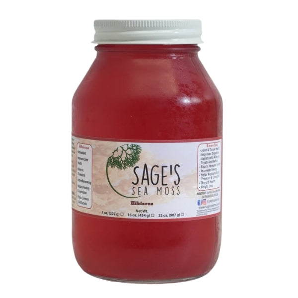 Hibiscus Sea Moss Gel