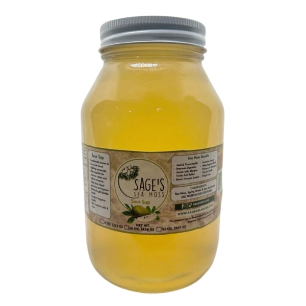 Soursop Sea Moss Gel