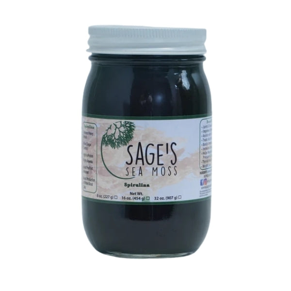 Spirulina Sea Moss Gel – Sage's Sea Moss